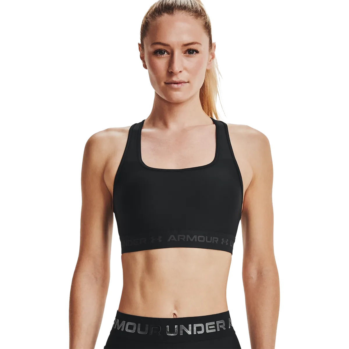 Women's Crossback Mid Bra Flatlock stitching SmoothEdging