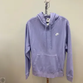 Sweatshirt Hoodie By Nike Apparel In Purple, Size: M Hero Tale QuickReleaseFastenings