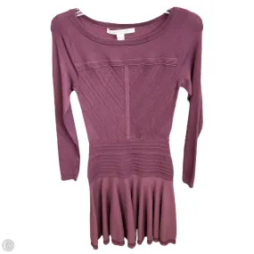 Dress Designer By Diane Von Furstenberg In Maroon, Size: S Slender Look
