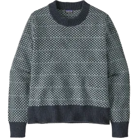 Street Edge Women's Recycled Wool Crewneck Sweater