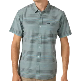 quick dry Men's Traverse Stripe Short Sleeve Shirt