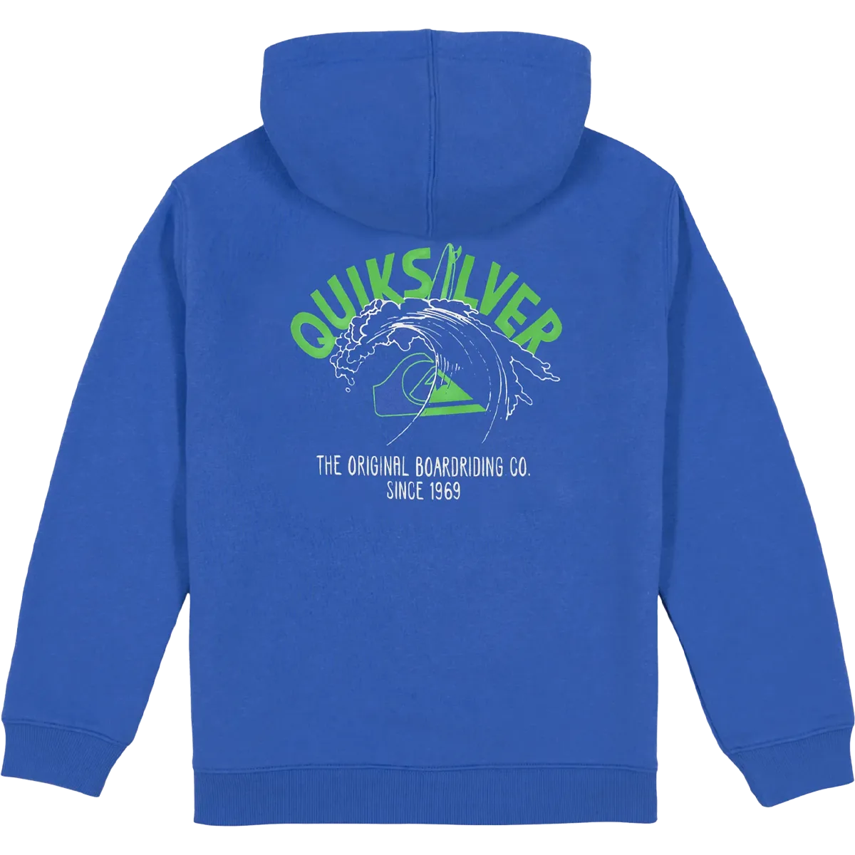 Youth Over the Wave Zip Hoodie - Little Kids Tagless Design Desk Style