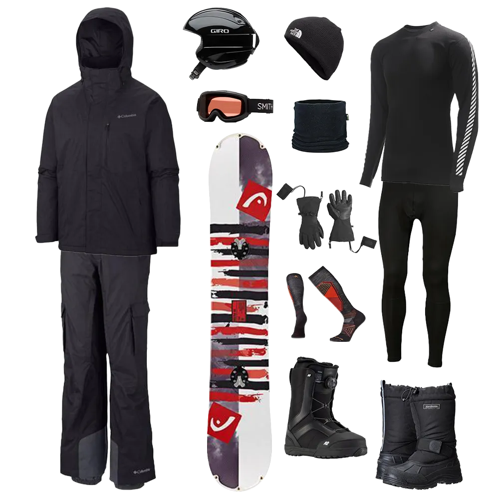 Training Fit Korean Fresh Columbia The Works Package - Men's Snowboard