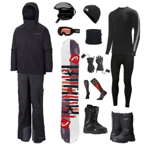 TaglessCollar Columbia The Works Package - Men's Snowboard