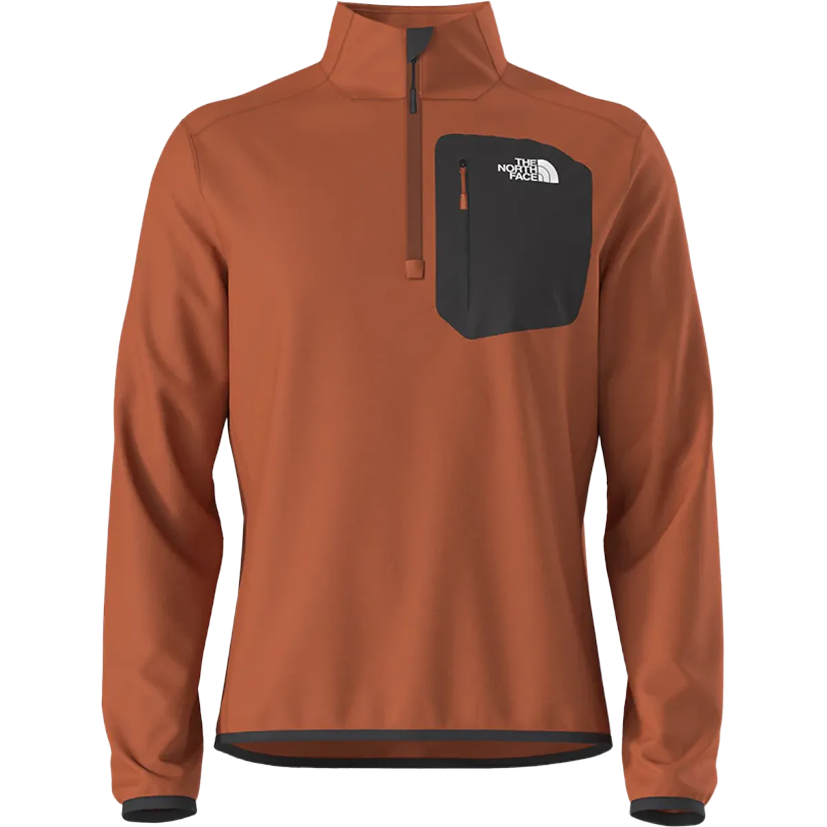 Men's Crest 1/4 Zip ZeroWasteProduction DoubleLayered Structure