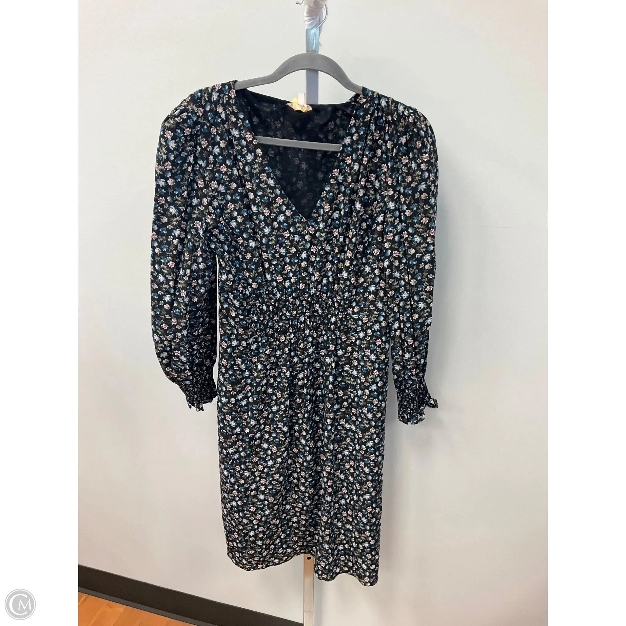 Dress Casual Short By Rebecca Taylor In Floral Print, Size: 8 Match Fit