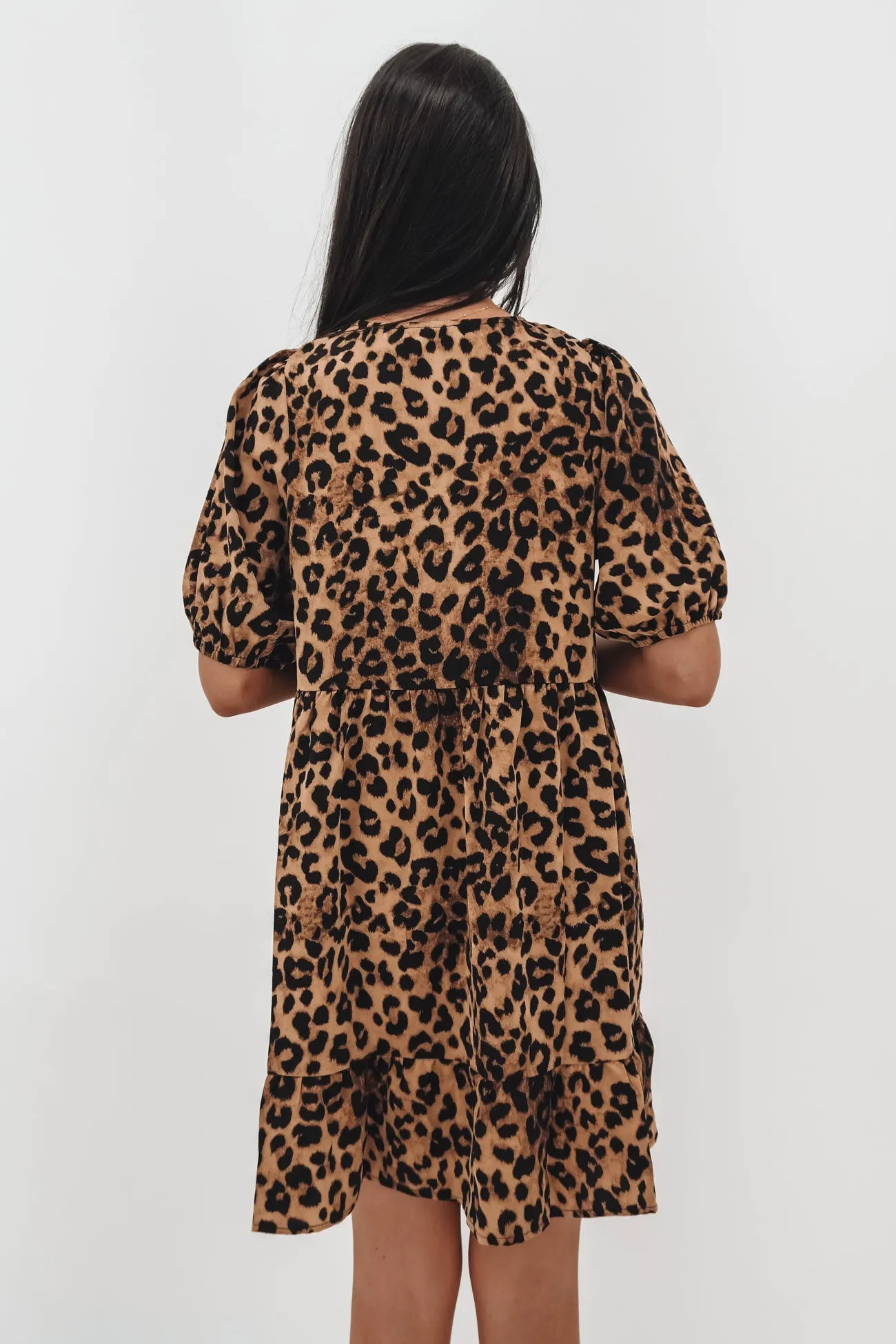 Juno Mini Dress Print Lightweight Modern Lines