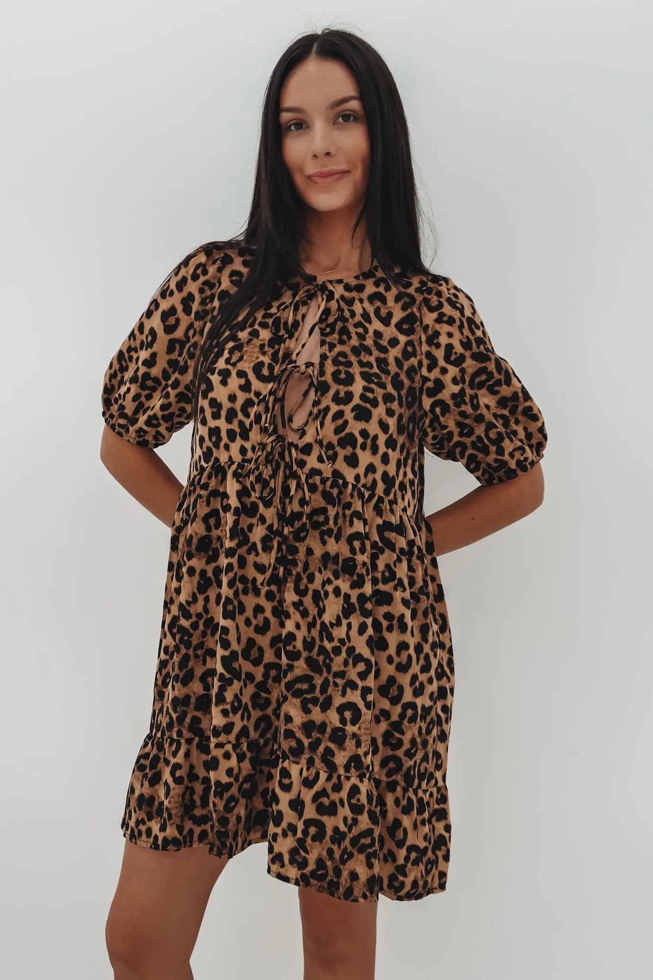 Juno Mini Dress Print Dreamy Simplicity