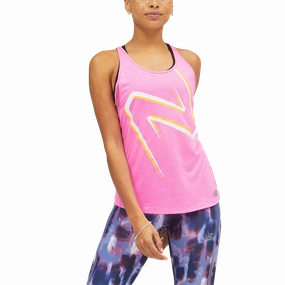 attractive charm Women's Impact Run Graphic Tank