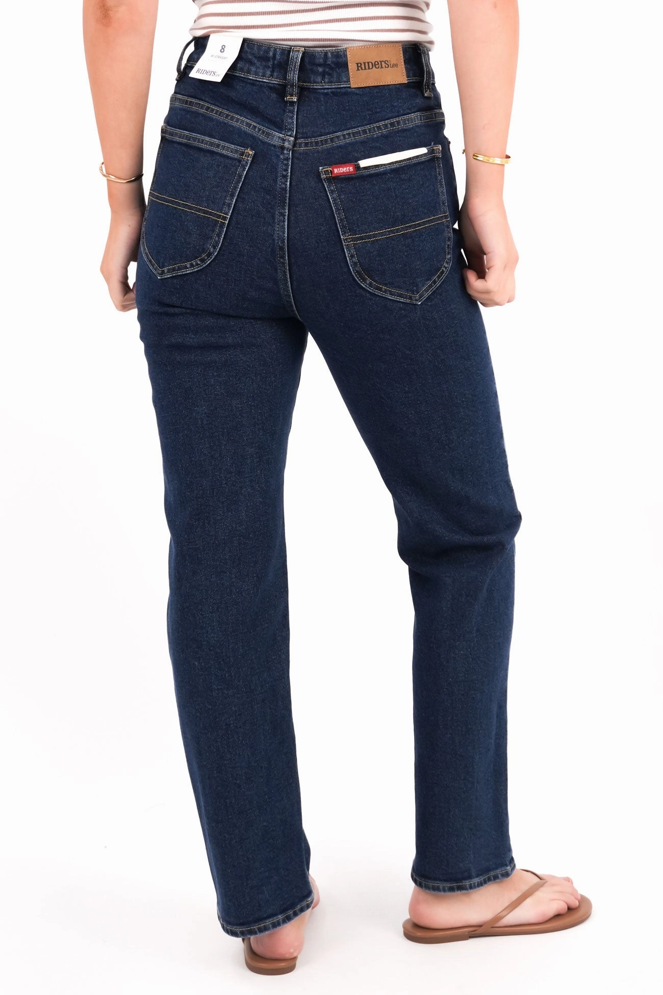 All Use Wear Hi Straight Crop Jean Endless Indigo