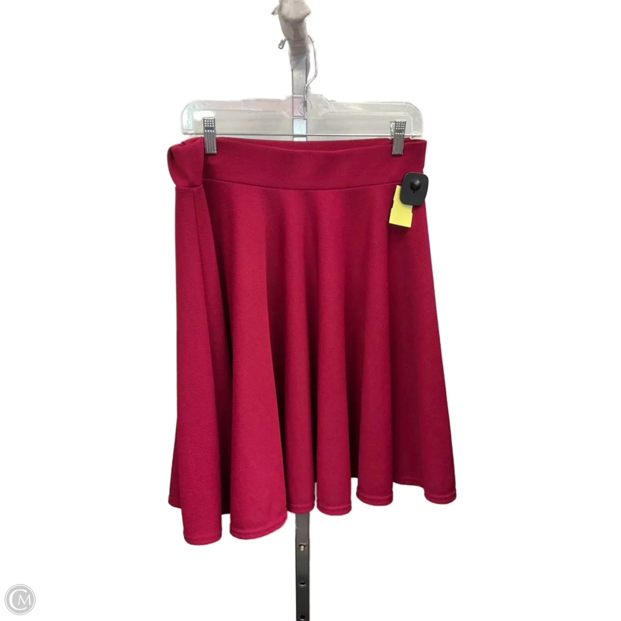 Cyber Glow british retro Skirt Mini & Short By Clothes Mentor In Pink, Size: Xl