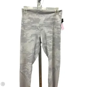 Stay Flexible HighWaistSupport Athletic Leggings Capris By Lululemon In Camouflage Print, Size: 10