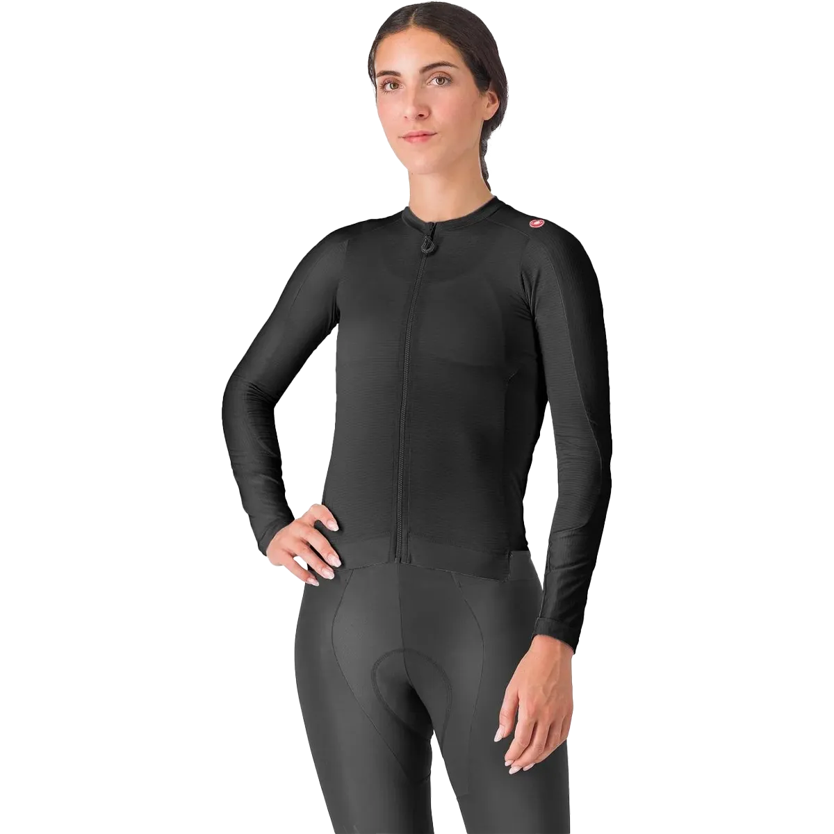 Dad Core LowProfile Design Women's Espresso Long Sleeve Jersey