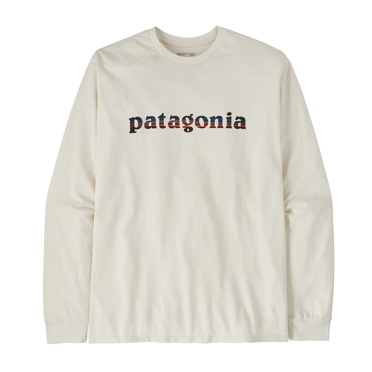 Men's 73 Text Logo Long Sleeve Responsibili-Tee Trend Base