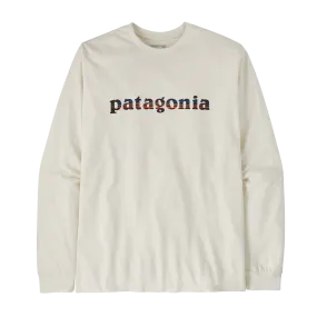 Men's 73 Text Logo Long Sleeve Responsibili-Tee Trend Base