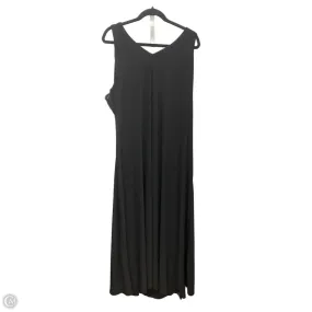 Dress Casual Maxi By Lane Bryant In Black, Size: 22 Editor??s-Pick