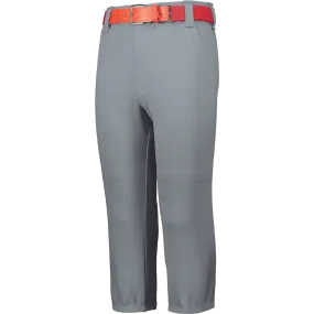 Hidden pockets Youth Pull-Up Baseball Pant with Loops