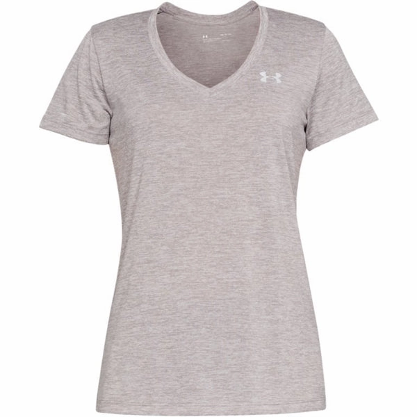 Women's Tech Twist SS V-Neck rooftop venue indoor climate