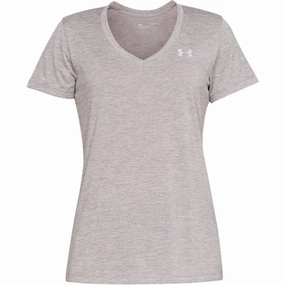 Women's Tech Twist SS V-Neck rooftop venue indoor climate
