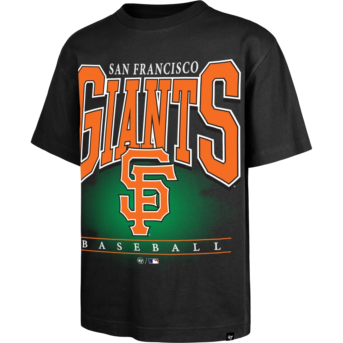 Men's Giants Hot Corner Foundation Tee smooth zipper