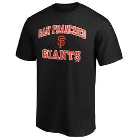 Men's Giants Cotton Heart and Soul Tee AntiPillingTechnology Beach Fit