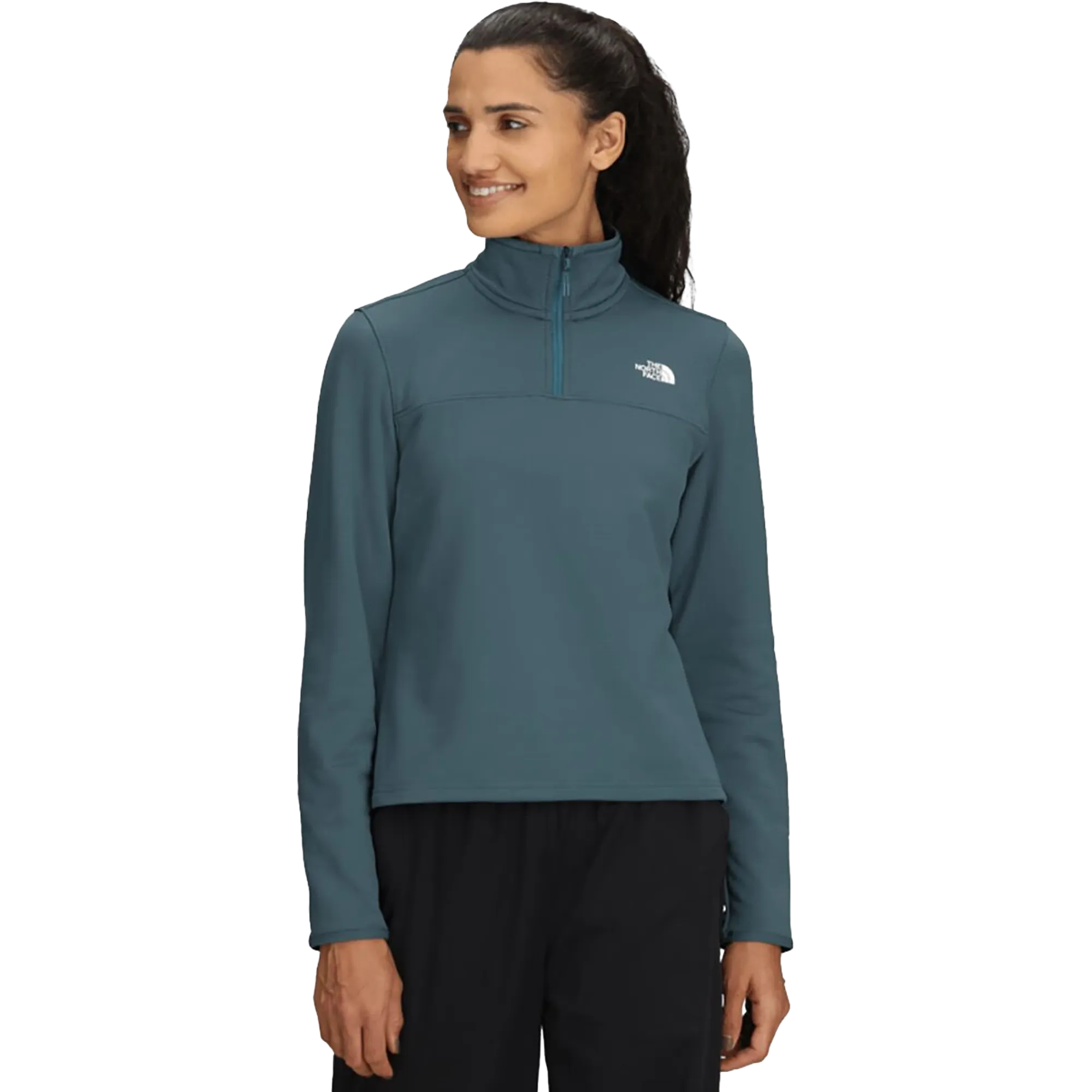Handmade Glow EasyAdjustStraps Women's Cedar Trail Grid Fleece 1/4 Zip Jacket