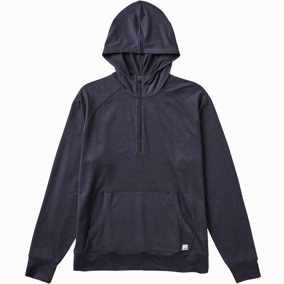 Mountainous area Light Reflective Trim Men's Ponto Performance 1/2 Zip Hoodie