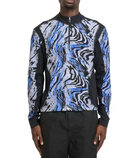 Recycled Polyester Blend Street Icon Nike Project F.R.O.G. Men's Half-Zip Hyper Royal
