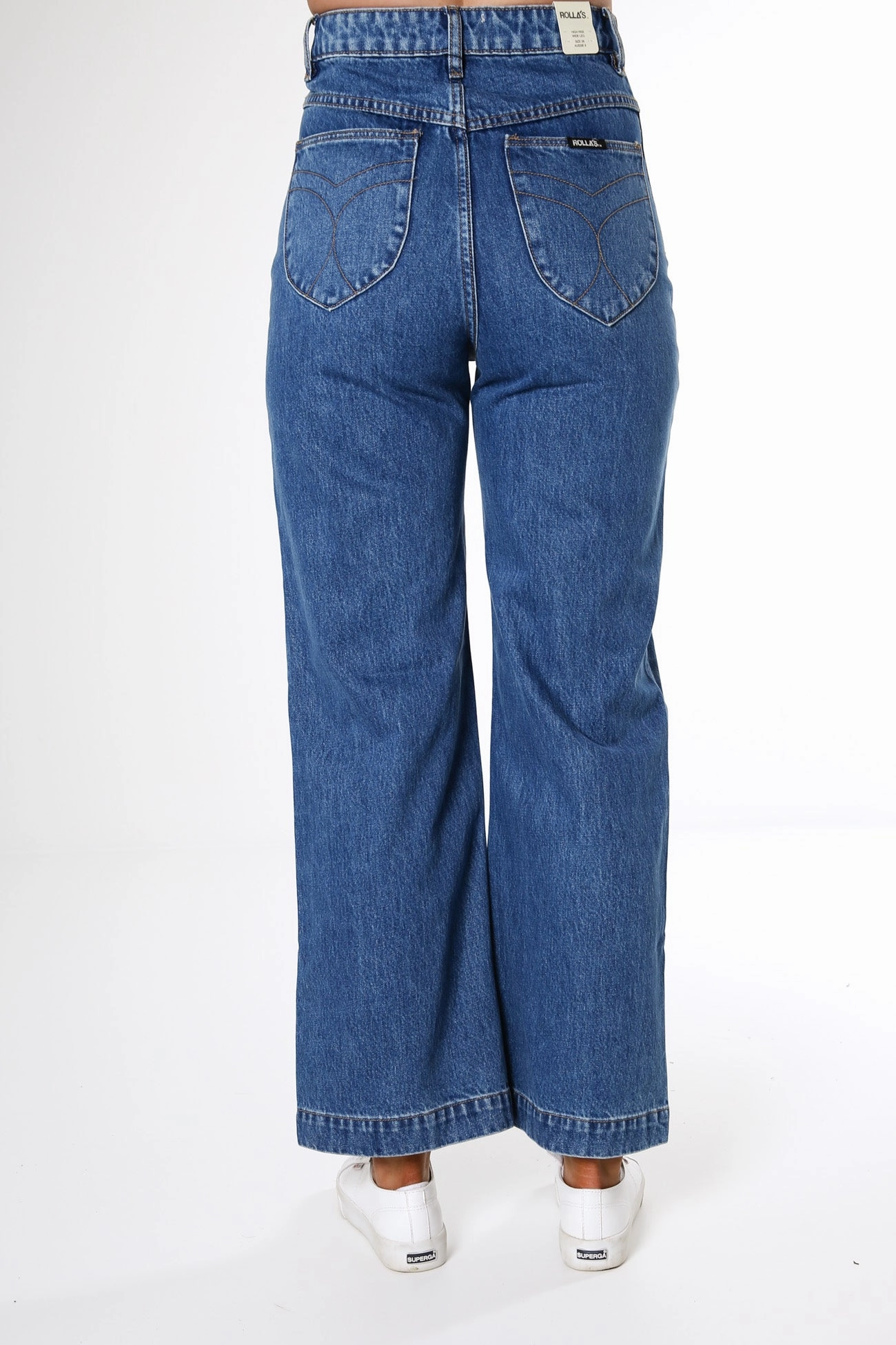 Sailor Jean Ashley Blue Multi Pocket Design Relaxed Style City Walk Trend Setter