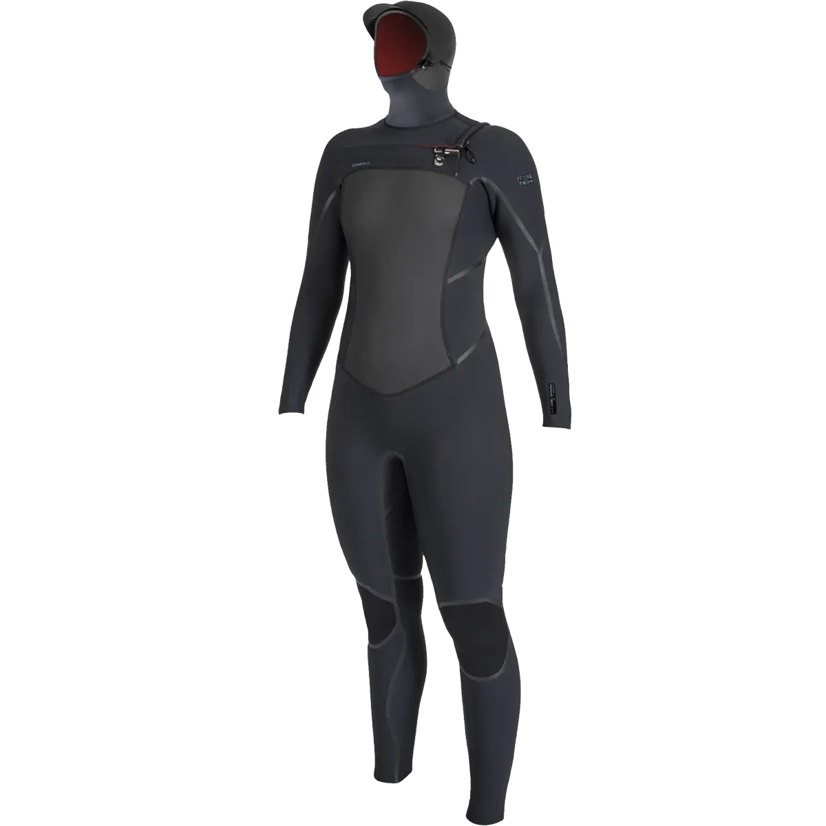 Women's Psycho Tech 5.5/4mm Hooded Chest Zip Stretch Fabric