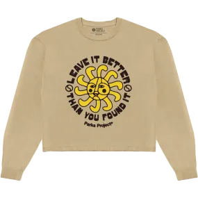 Women's Fun Suns Long Sleeve Boxy Tee QuickRelease Closures