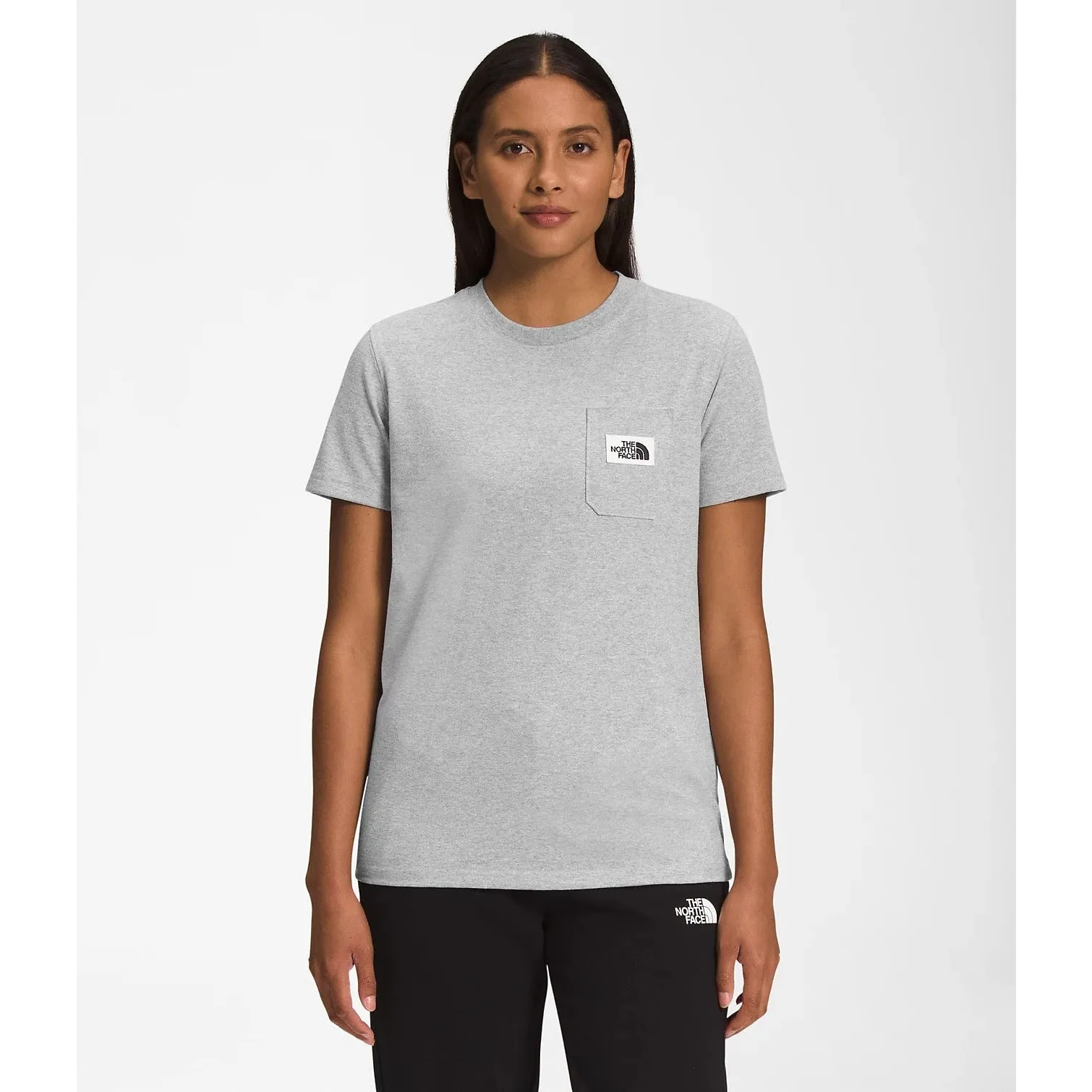 The North Face 2023 Women??s Short Sleeve Heritage Patch Pocket Tee Shirt QuickDry Technology