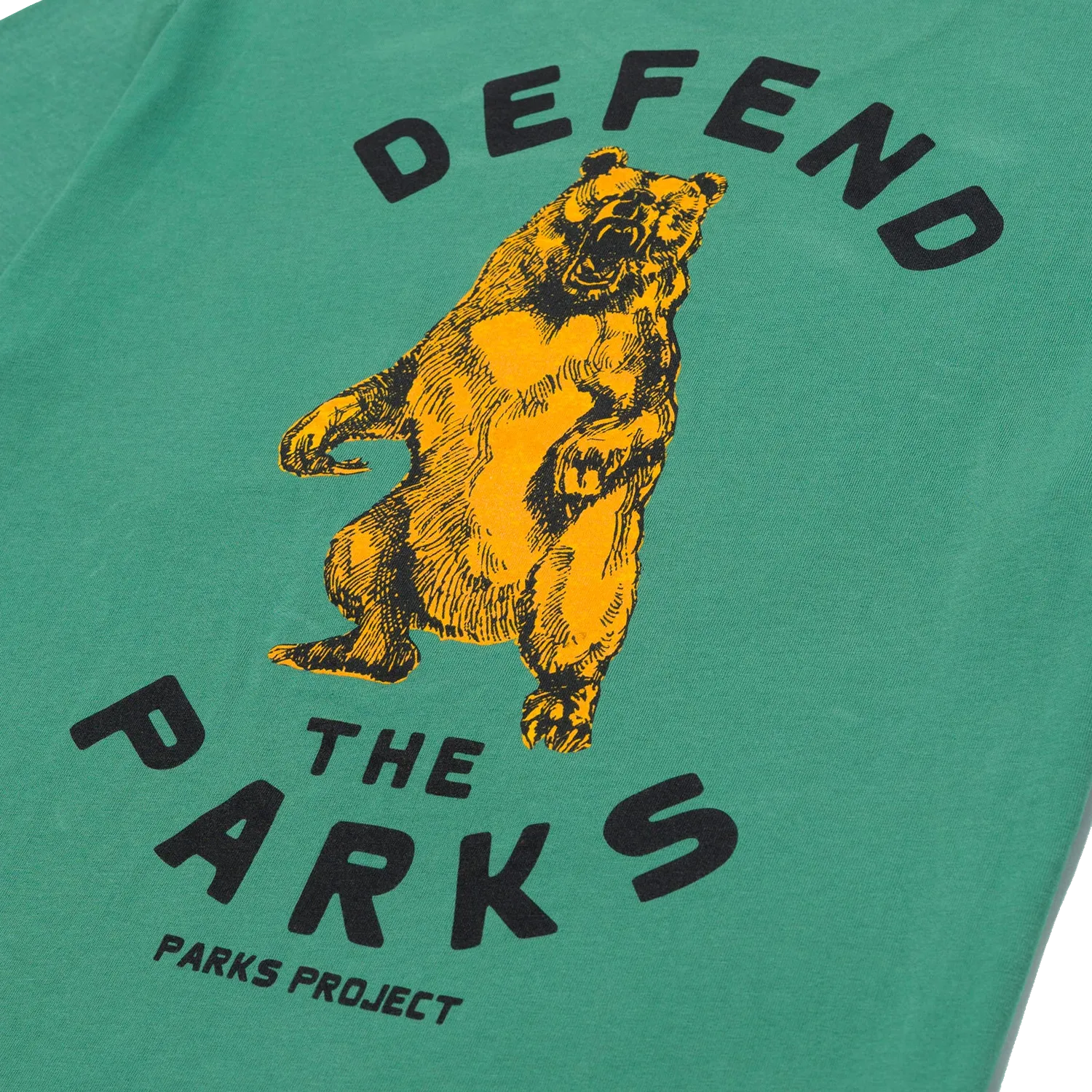 Defend The Parks Bear Pocket Tee StretchFit Dream Feel