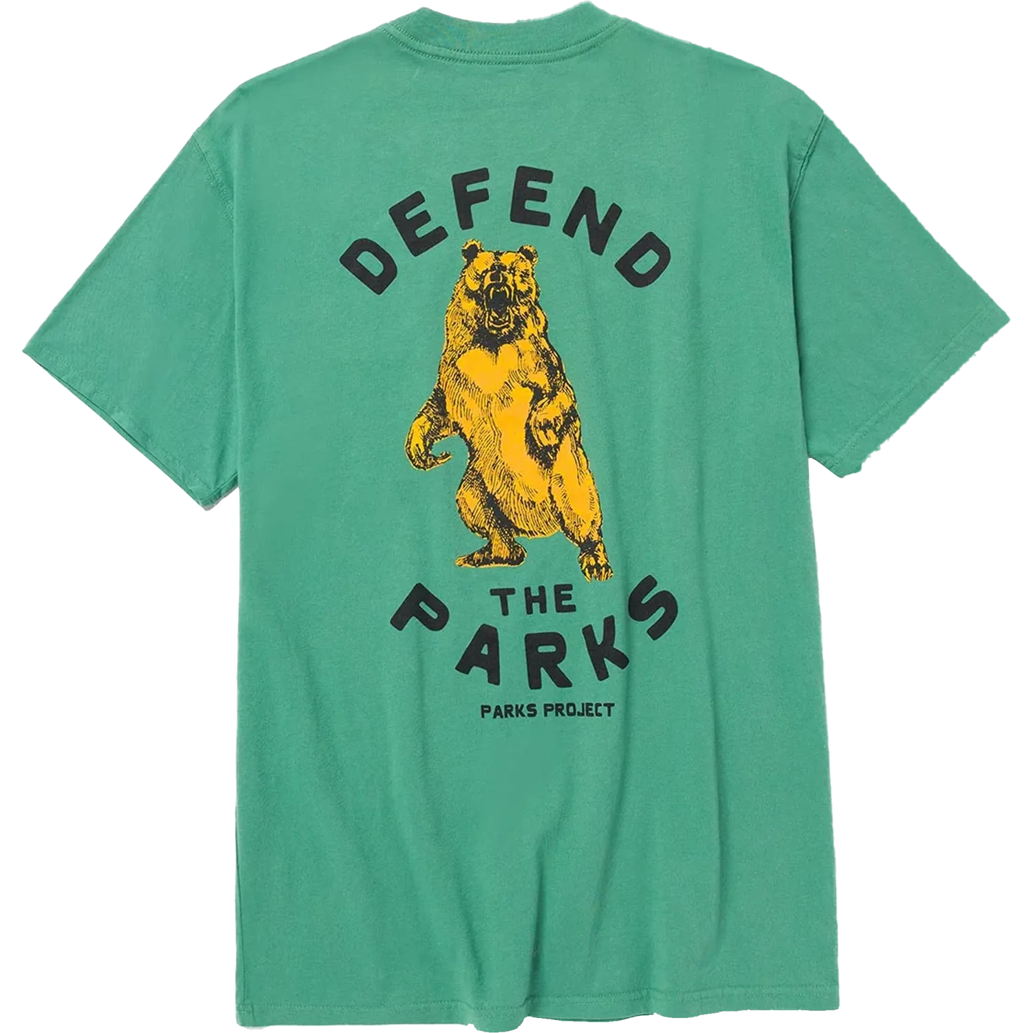 World Glow Defend The Parks Bear Pocket Tee