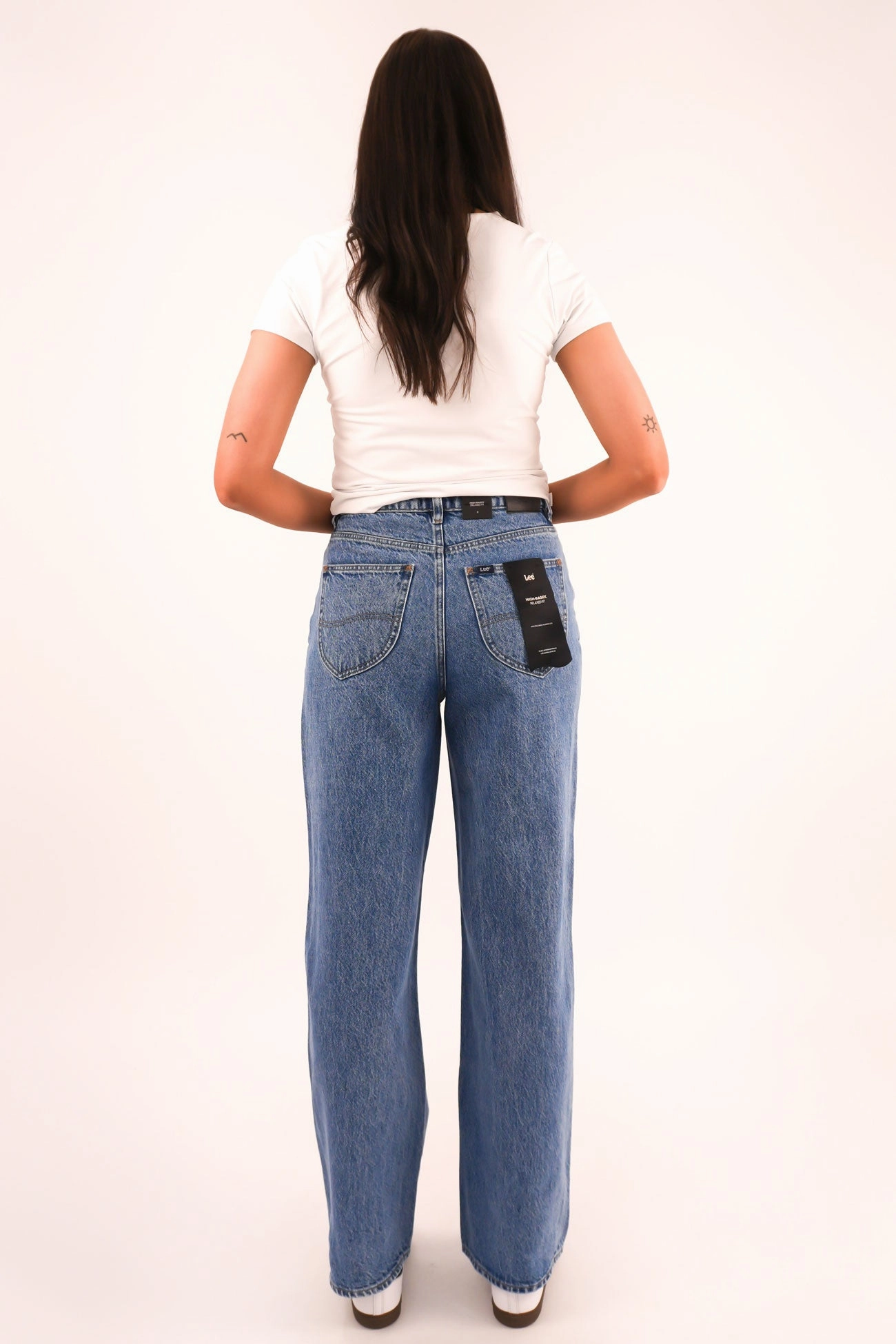Responsible Denim Production Fit Routine High Baggy Jean Bold Blue