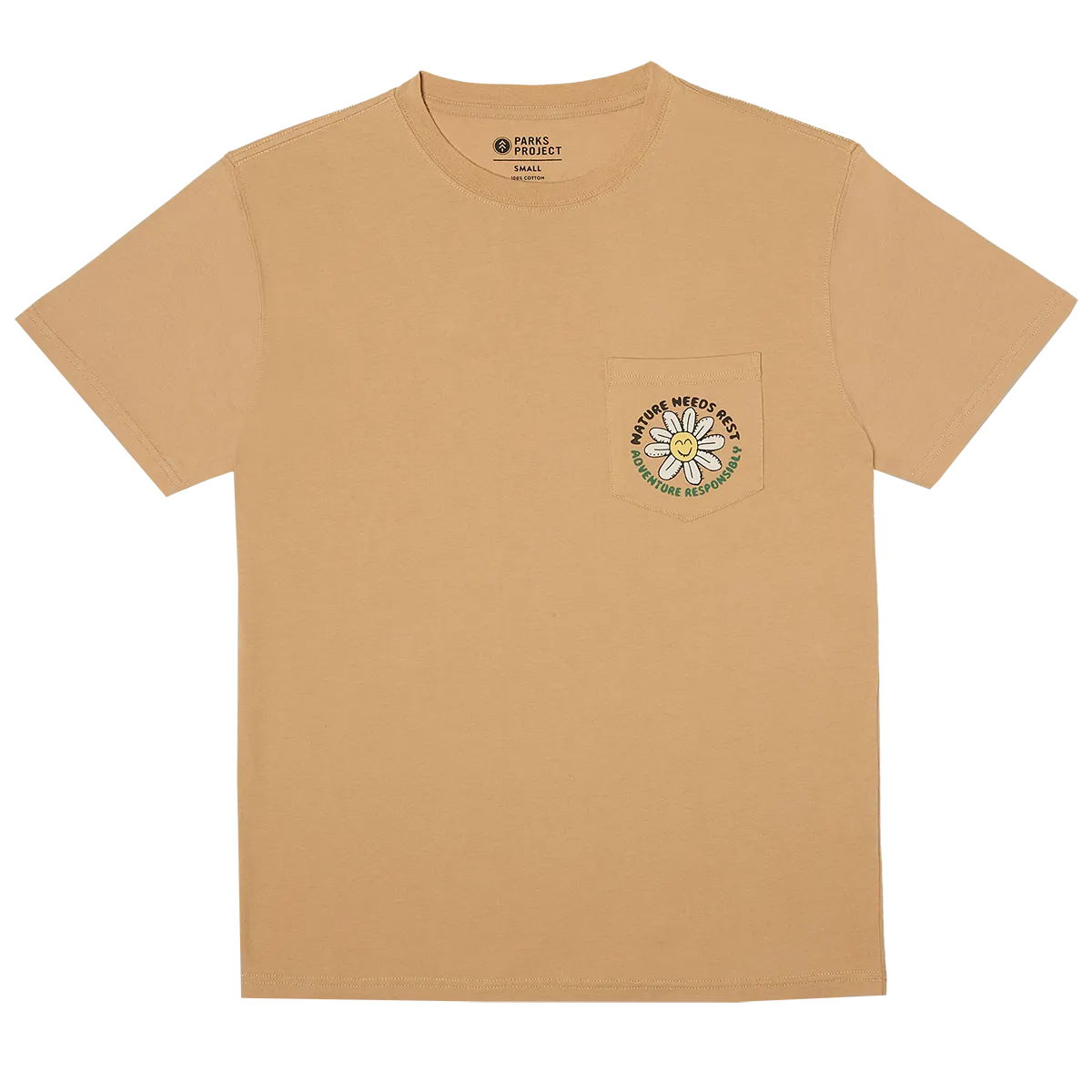 Men's Nature Needs Rest Pocket Tee Moon Cool