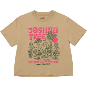 Women's Joshua Tree Puff Print Boxy Tee Gentle Power