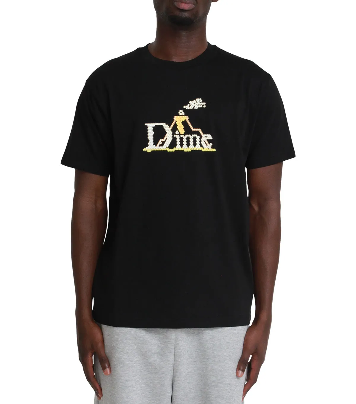 Wind Block Dime Classic Lightbright T-Shirt Black