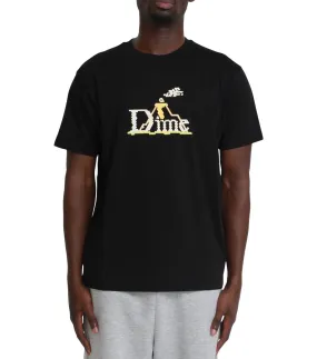 Dime Classic Lightbright T-Shirt Black AntiStaticTechnology SmoothZipper