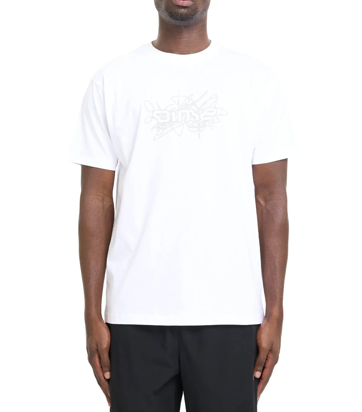 ZeroIrritationLabels Dime Glyph T-Shirt White