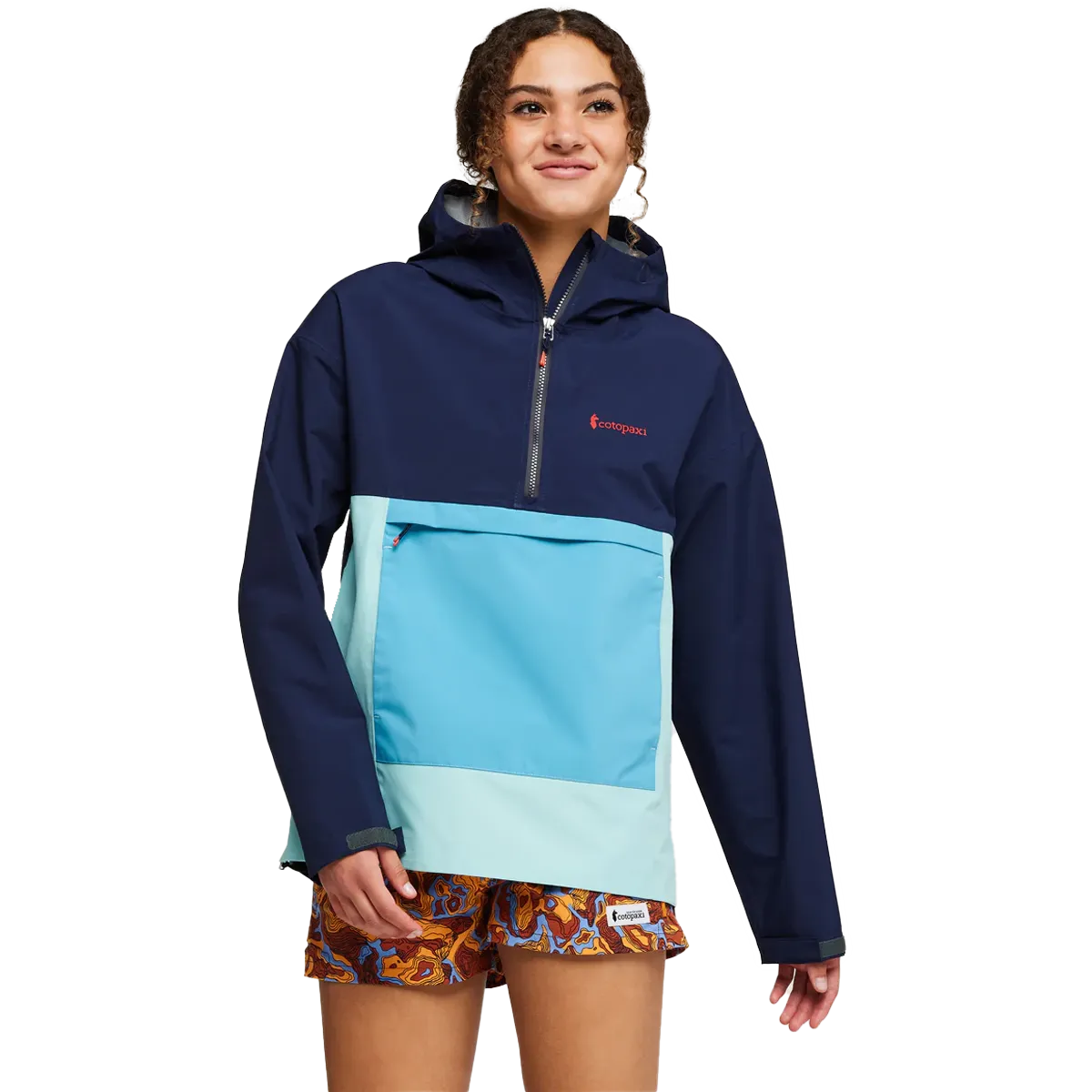 StainRepellentSurface Vented Panels Women's Cielo Rain Anorak