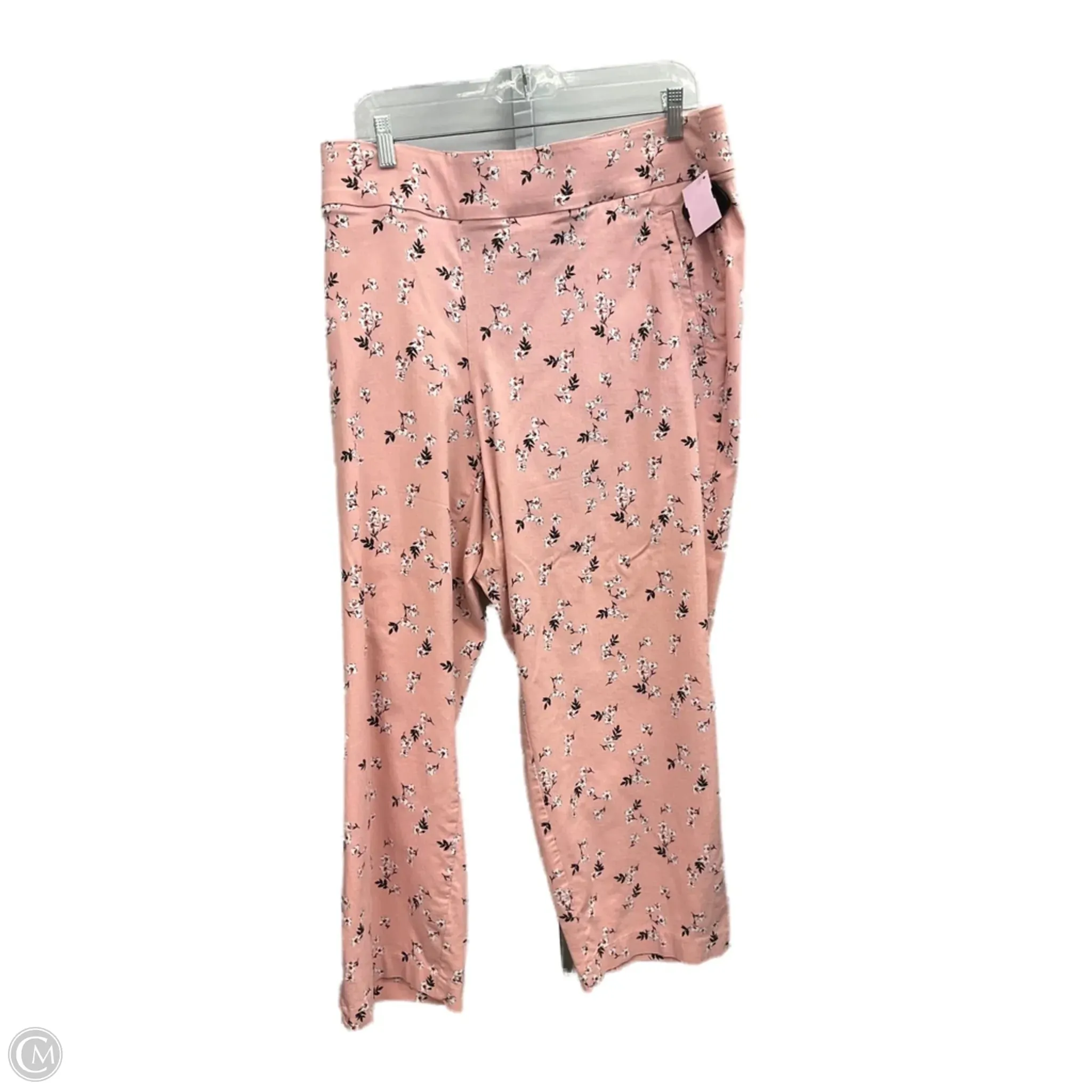 DoubleLayeredEdging Country Core Pants Other By Lane Bryant In Floral Print, Size: 26
