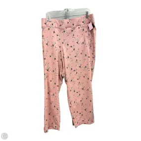 Seasonless wear Pants Other By Lane Bryant In Floral Print, Size: 26