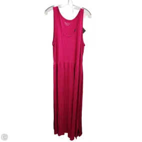 Smart Wear Dress Casual Maxi By Ava & Viv In Pink, Size: 1x