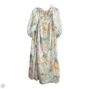 Dress Casual Maxi By H&m In Floral Print, Size: Xxl Peplum-Style Daily Option