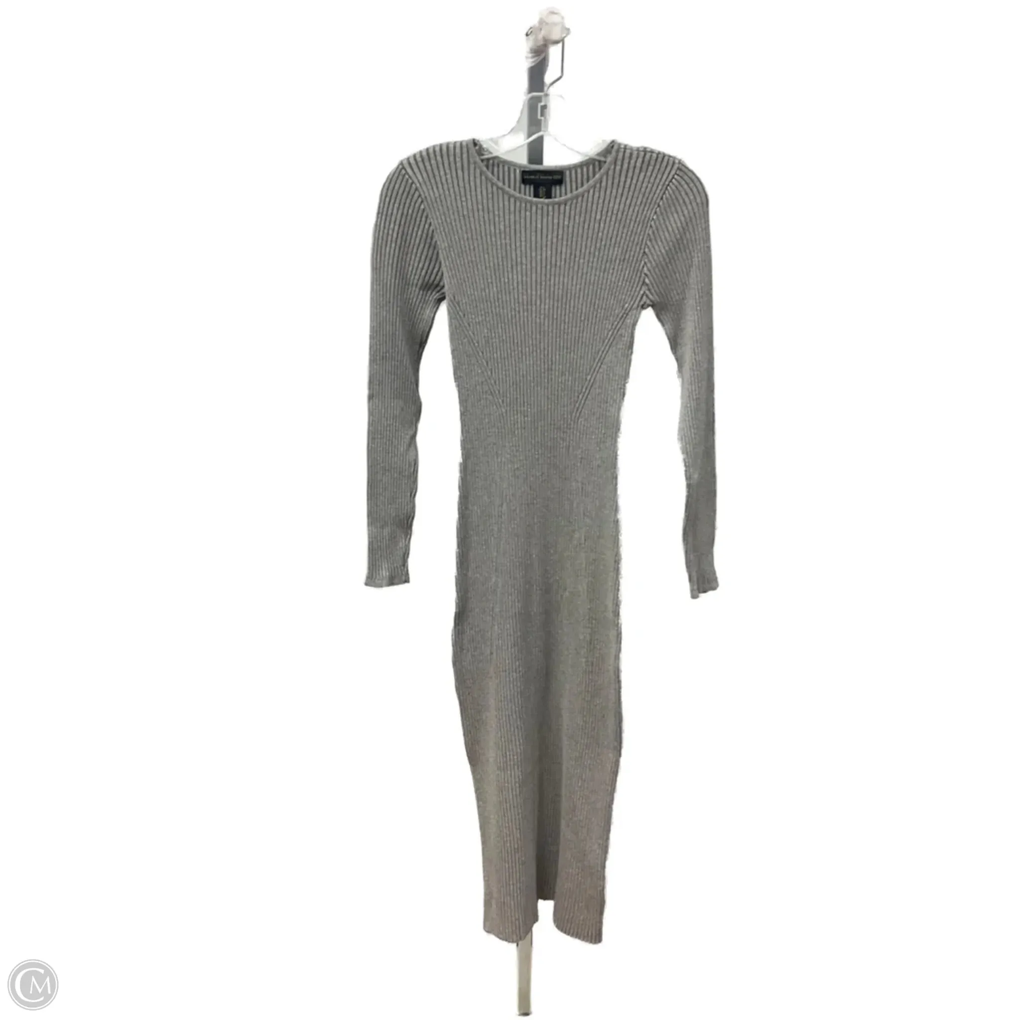 Dress Casual Maxi By House Of Harlow In Grey, Size: S Mood Edge Walk Free