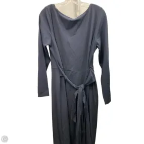 Dress Casual Midi By Ann Taylor In Navy, Size: 14 Signature-Style