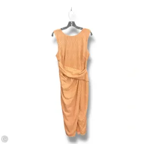 Dress Casual Midi By Asos In Coral, Size: M Social Charm