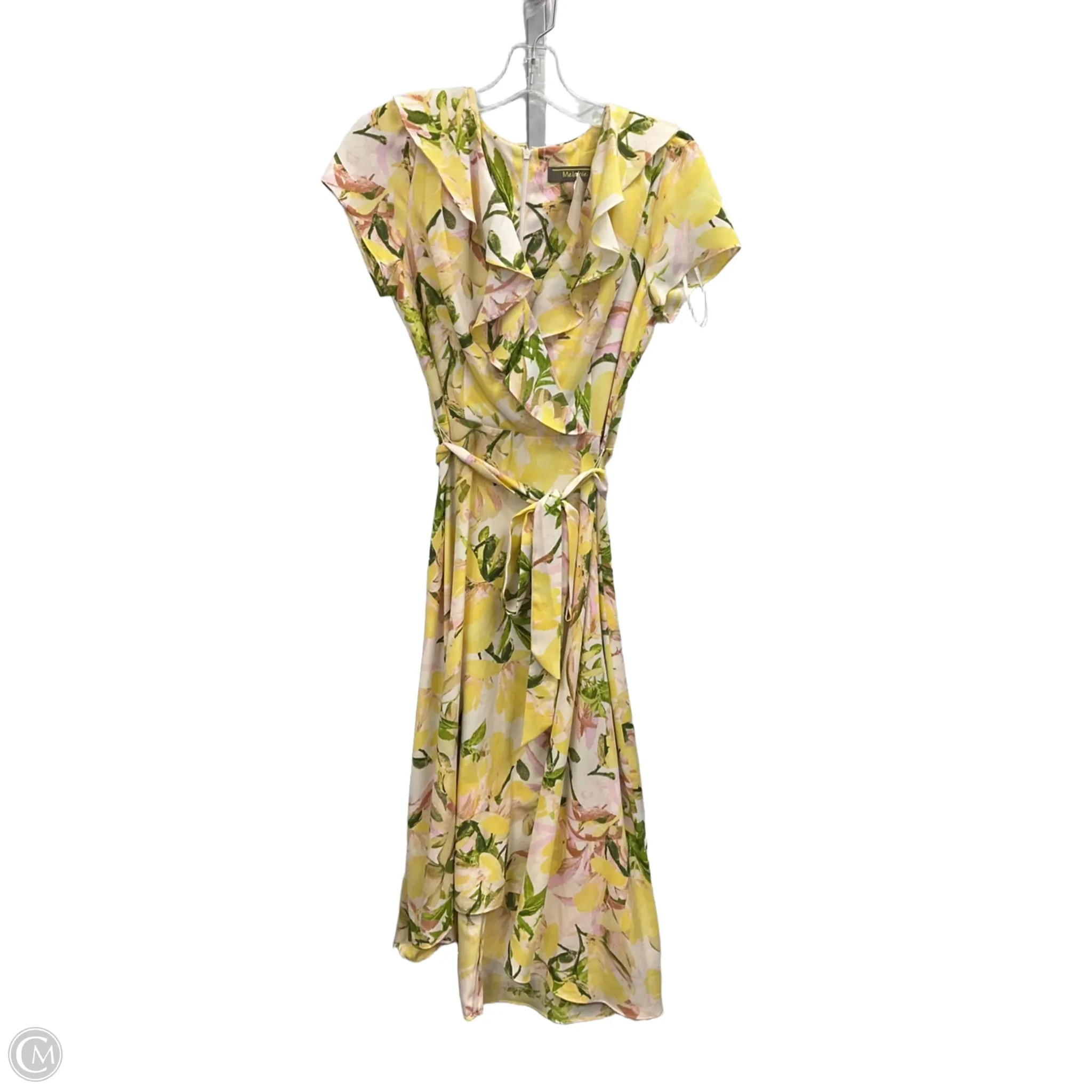 Magnetic Closure Noble Grace Dress Casual Midi By Clothes Mentor In Floral Print, Size: 6