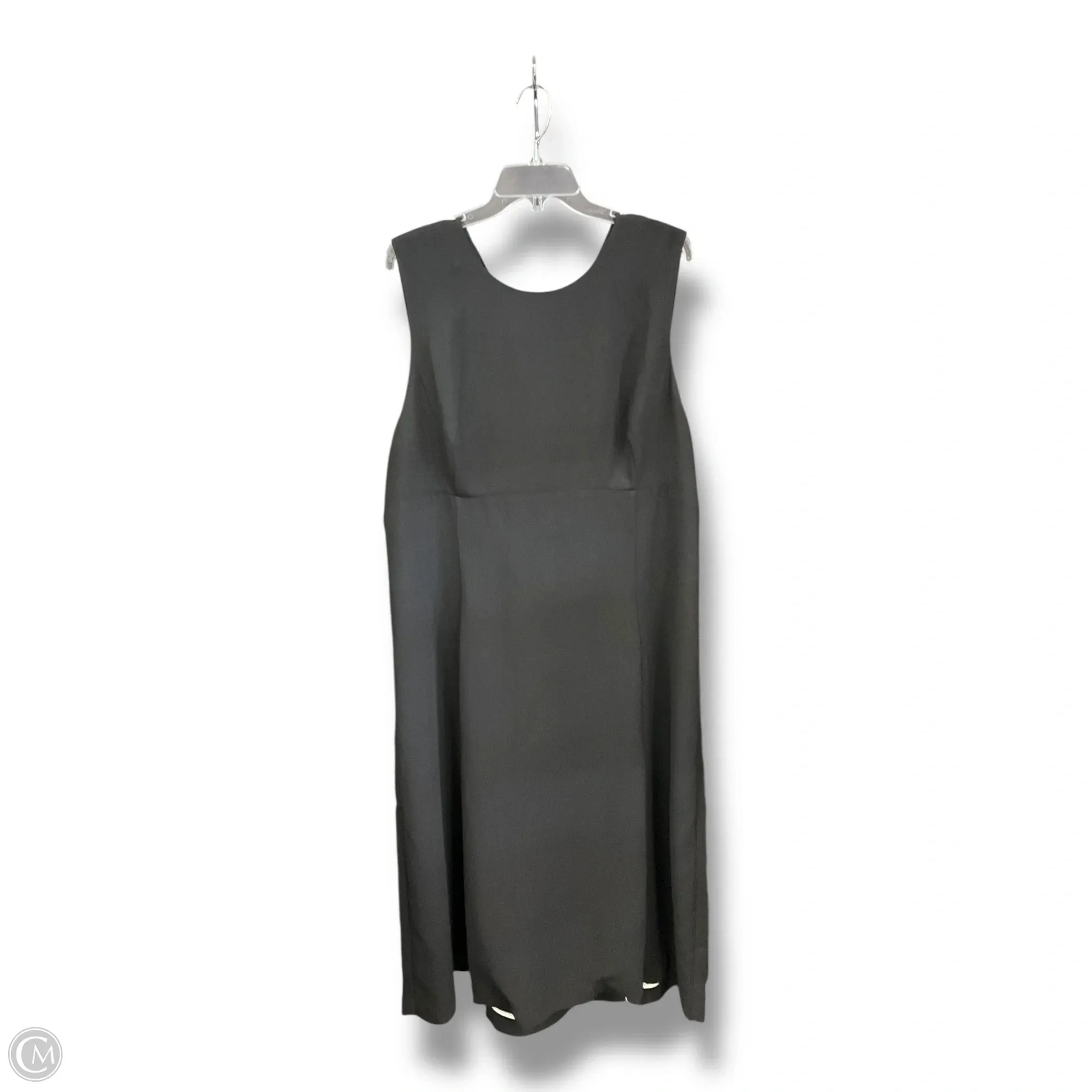 Dress Casual Midi By J. Crew In Black, Size: 2x Zip Closure